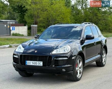 Черный Порше Каен, объемом двигателя 4.8 л и пробегом 194 тыс. км за 6600 $, фото 1 на Automoto.ua