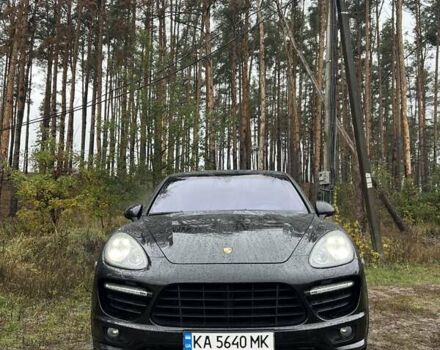 Черный Порше Каен, объемом двигателя 4.8 л и пробегом 105 тыс. км за 26500 $, фото 1 на Automoto.ua