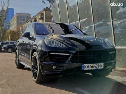 Черный Порше Каен, объемом двигателя 4.8 л и пробегом 105 тыс. км за 25900 $, фото 1 на Automoto.ua