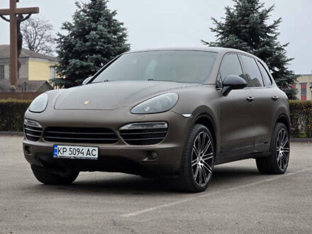 Черный Порше Каен, объемом двигателя 4.8 л и пробегом 164 тыс. км за 14500 $, фото 1 на Automoto.ua