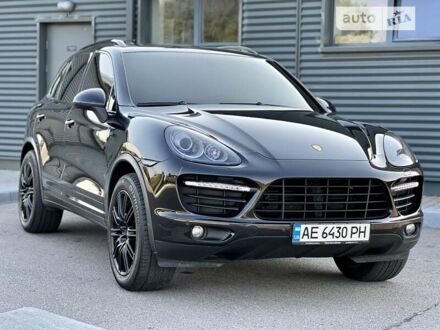 Порше Cayenne 2010 у Дніпро (Дніпропетровську) на Automoto.ua Чорний Порше Cayenne, об'ємом двигуна 4.8 л та пробігом 170 тис. км за 21999 $, фото 1 на Automoto.ua