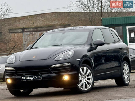 Черный Порше Каен, объемом двигателя 4.81 л и пробегом 278 тыс. км за 13499 $, фото 1 на Automoto.ua