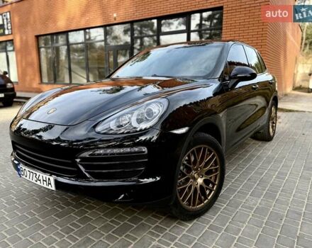 Черный Порше Каен, объемом двигателя 3.6 л и пробегом 155 тыс. км за 16900 $, фото 1 на Automoto.ua