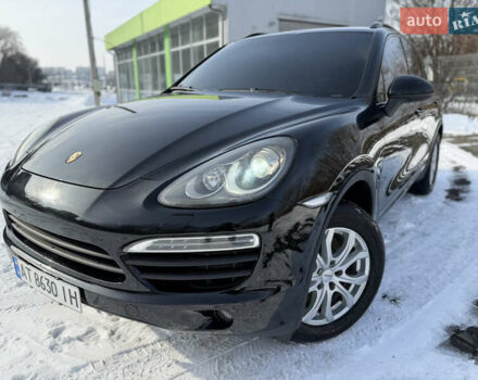Черный Порше Каен, объемом двигателя 3 л и пробегом 236 тыс. км за 20500 $, фото 1 на Automoto.ua