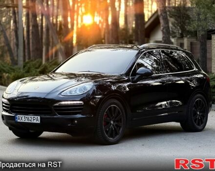 Черный Порше Каен, объемом двигателя 3 л и пробегом 200 тыс. км за 22000 $, фото 1 на Automoto.ua