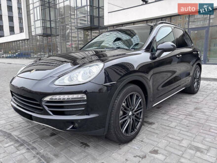 Чорний Порше Cayenne, об'ємом двигуна 4.81 л та пробігом 182 тис. км за 16500 $, фото 1 на Automoto.ua
