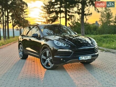 Чорний Порше Cayenne, об'ємом двигуна 3 л та пробігом 318 тис. км за 18888 $, фото 1 на Automoto.ua