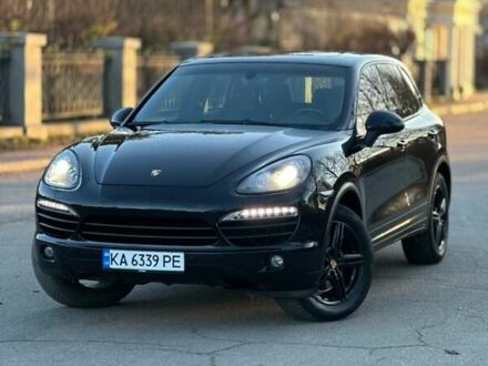 Черный Порше Каен, объемом двигателя 4.8 л и пробегом 176 тыс. км за 13000 $, фото 1 на Automoto.ua
