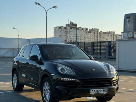 Черный Порше Каен, объемом двигателя 3 л и пробегом 217 тыс. км за 24999 $, фото 1 на Automoto.ua