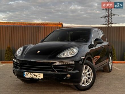 Черный Порше Каен, объемом двигателя 3 л и пробегом 166 тыс. км за 22700 $, фото 1 на Automoto.ua