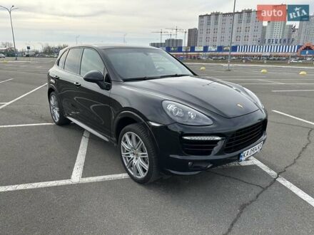 Порше Cayenne 2012 у Києві на Automoto.ua Чорний Порше Cayenne, об'ємом двигуна 4.8 л та пробігом 230 тис. км за 21900 $, фото 1 на Automoto.ua