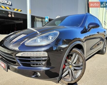 Черный Порше Каен, объемом двигателя 3 л и пробегом 246 тыс. км за 17990 $, фото 1 на Automoto.ua