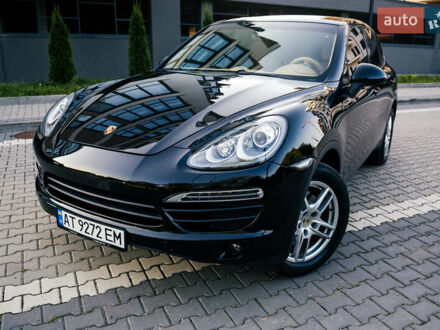Черный Порше Каен, объемом двигателя 3.6 л и пробегом 168 тыс. км за 23300 $, фото 1 на Automoto.ua