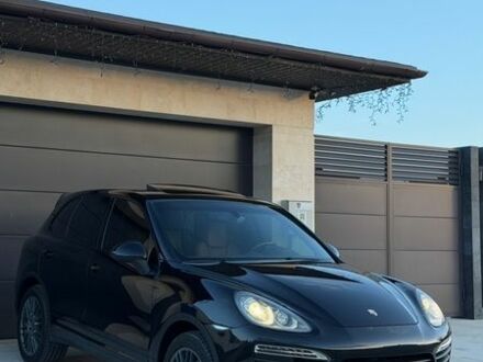 Черный Порше Каен, объемом двигателя 4.8 л и пробегом 130 тыс. км за 17300 $, фото 1 на Automoto.ua