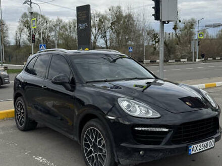 Порше Каен 2012 в Киеве на Automoto.ua Черный Порше Каен, объемом двигателя 4.81 л и пробегом 144 тыс. км за 19999 $, фото 1 на Automoto.ua
