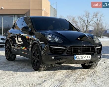Черный Порше Каен, объемом двигателя 4.8 л и пробегом 179 тыс. км за 16999 $, фото 1 на Automoto.ua