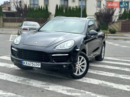 Чорний Порше Cayenne, об'ємом двигуна 4.8 л та пробігом 164 тис. км за 15850 $, фото 1 на Automoto.ua