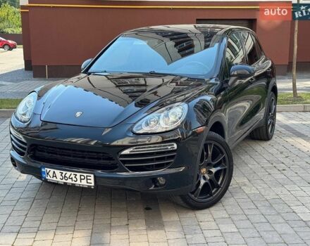 Черный Порше Каен, объемом двигателя 4.8 л и пробегом 205 тыс. км за 12500 $, фото 1 на Automoto.ua