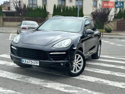 Чорний Порше Cayenne, об'ємом двигуна 4.8 л та пробігом 164 тис. км за 15850 $, фото 1 на Automoto.ua