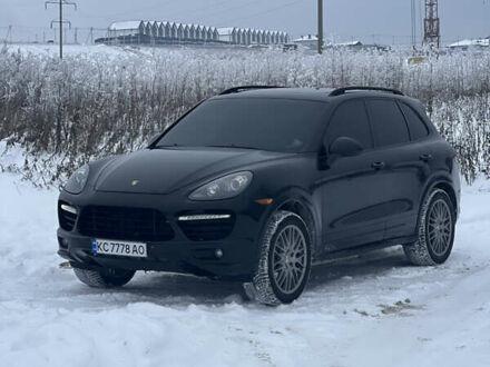 Черный Порше Каен, объемом двигателя 4.8 л и пробегом 180 тыс. км за 17000 $, фото 1 на Automoto.ua