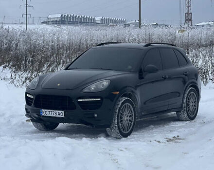 Черный Порше Каен, объемом двигателя 4.8 л и пробегом 180 тыс. км за 17000 $, фото 1 на Automoto.ua