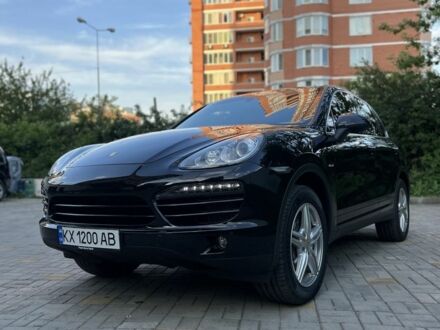 Порше Cayenne 2012 у Харкові на Automoto.ua Чорний Порше Cayenne, об'ємом двигуна 3 л та пробігом 221 тис. км за 24700 $, фото 1 на Automoto.ua