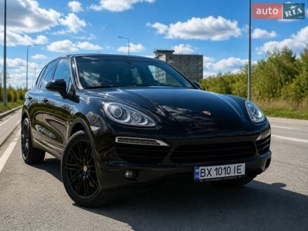 Чорний Порше Cayenne, об'ємом двигуна 2.97 л та пробігом 170 тис. км за 21800 $, фото 1 на Automoto.ua