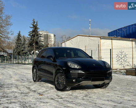 Черный Порше Каен, объемом двигателя 4.81 л и пробегом 138 тыс. км за 16300 $, фото 1 на Automoto.ua