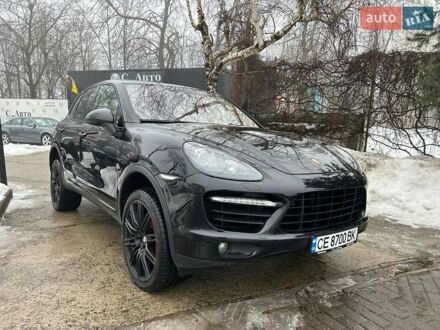 Черный Порше Каен, объемом двигателя 4.8 л и пробегом 136 тыс. км за 26000 $, фото 1 на Automoto.ua
