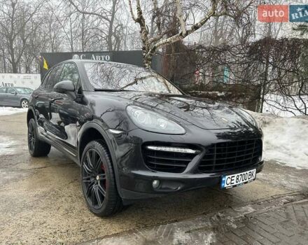 Черный Порше Каен, объемом двигателя 4.8 л и пробегом 136 тыс. км за 26000 $, фото 1 на Automoto.ua