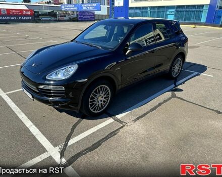 Черный Порше Каен, объемом двигателя 3 л и пробегом 215 тыс. км за 22900 $, фото 1 на Automoto.ua