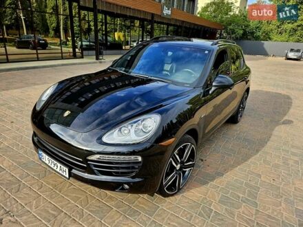 Порше Каен 2013 в Полтаве на Automoto.ua Черный Порше Каен, объемом двигателя 3 л и пробегом 258 тыс. км за 22900 $, фото 1 на Automoto.ua