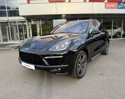 Черный Порше Каен, объемом двигателя 4.81 л и пробегом 43 тыс. км за 53000 $, фото 1 на Automoto.ua