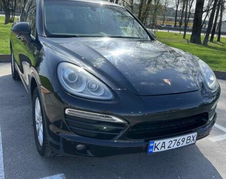 Черный Порше Каен, объемом двигателя 3.6 л и пробегом 329 тыс. км за 22500 $, фото 1 на Automoto.ua