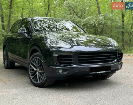Черный Порше Каен, объемом двигателя 3 л и пробегом 158 тыс. км за 28500 $, фото 1 на Automoto.ua
