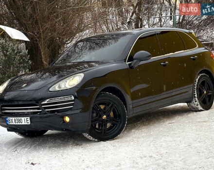 Черный Порше Каен, объемом двигателя 3.6 л и пробегом 261 тыс. км за 14999 $, фото 1 на Automoto.ua
