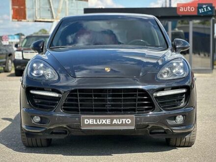 Порше Cayenne 2014 у Києві на Automoto.ua Чорний Порше Cayenne, об'ємом двигуна 4.81 л та пробігом 158 тис. км за 28900 $, фото 1 на Automoto.ua
