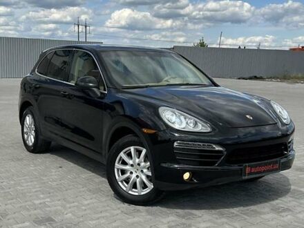 Черный Порше Каен, объемом двигателя 3.6 л и пробегом 337 тыс. км за 17300 $, фото 1 на Automoto.ua