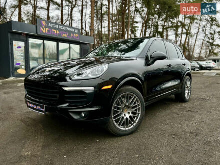 Черный Порше Каен, объемом двигателя 3.6 л и пробегом 172 тыс. км за 31500 $, фото 1 на Automoto.ua