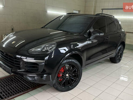 Черный Порше Каен, объемом двигателя 3 л и пробегом 146 тыс. км за 45500 $, фото 1 на Automoto.ua