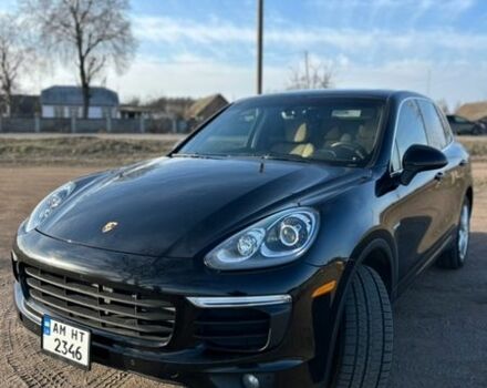 Черный Порше Каен, объемом двигателя 3 л и пробегом 170 тыс. км за 27000 $, фото 1 на Automoto.ua