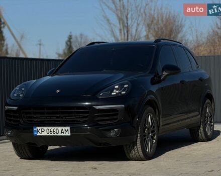 Черный Порше Каен, объемом двигателя 3.6 л и пробегом 217 тыс. км за 41000 $, фото 1 на Automoto.ua