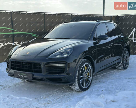 Черный Порше Каен, объемом двигателя 4 л и пробегом 120 тыс. км за 75000 $, фото 1 на Automoto.ua