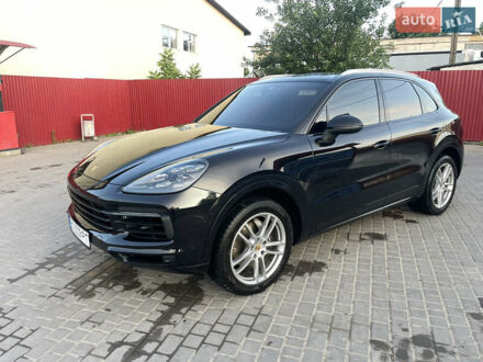 Порше Каен 2019 в Львове на Automoto.ua Черный Порше Каен, объемом двигателя 3 л и пробегом 57 тыс. км за 52300 $, фото 1 на Automoto.ua