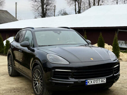 Черный Порше Каен, объемом двигателя 3 л и пробегом 45 тыс. км за 73000 $, фото 1 на Automoto.ua