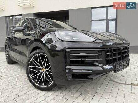 Порше Cayenne 2024 у Києві на Automoto.ua Чорний Порше Cayenne, об'ємом двигуна 3 л та пробігом 5 тис. км за 125222 $, фото 1 на Automoto.ua