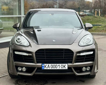 Коричневый Порше Каен, объемом двигателя 4.13 л и пробегом 162 тыс. км за 26000 $, фото 1 на Automoto.ua