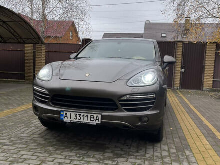 Коричневый Порше Каен, объемом двигателя 3.6 л и пробегом 217 тыс. км за 17900 $, фото 1 на Automoto.ua