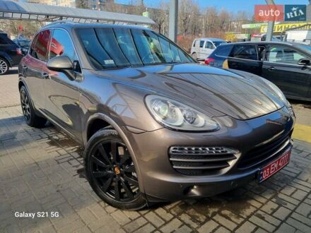 Порше Каен 2014 в Ровно на Automoto.ua Коричневый Порше Каен, объемом двигателя 3.6 л и пробегом 230 тыс. км за 26999 $, фото 1 на Automoto.ua