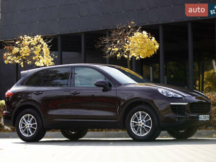 Порше Cayenne 2015 у Києві на Automoto.ua Коричневий Порше Cayenne, об'ємом двигуна 3.6 л та пробігом 146 тис. км за 24900 $, фото 1 на Automoto.ua